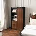 Gracie Oaks Maximiliano Armoire Wood in Brown | 71.1 H x 39.6 W x 18.7 D in | Wayfair 1C5326D734B447FB805EEF7B4FC6666B