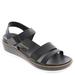 Cole Haan Peyton Flatform - Womens 8 Black Sandal Medium