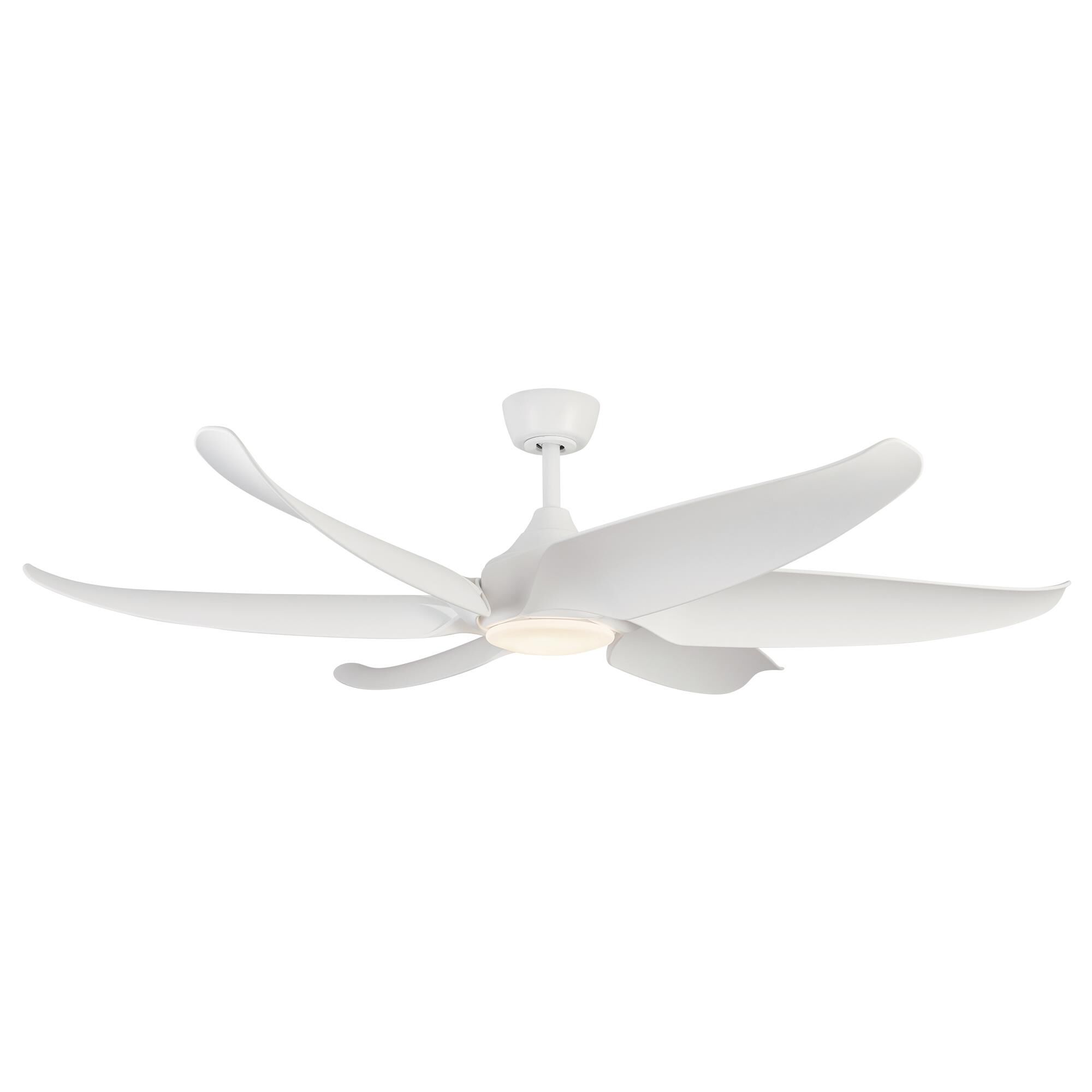 Kuzco Lighting Coronado 60 Inch Ceiling Fan with Light Kit - CF90960-WH
