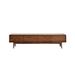 Corrigan Studio® Mandeville Solid Wood 70.9" W Storage Credenza Wood in Brown | 17 H x 70.9 W x 15.7 D in | Wayfair