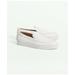 Brooks Brothers Men's Hampton Leather Slip-On Sneakers | White | Size 9½ D