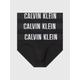 Hipster CALVIN KLEIN UNDERWEAR "HIP BRIEF 3PK" Gr. L (52), 3 St., schwarz (black, black, black) Herren Unterhosen Herrenwäsche
