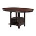 Red Barrel Studio® Manlafi Extendable Counter Height Dining Table Wood in Brown | 36.75 H in | Wayfair A7A85B36EB0D42C8BB9867F25F837034