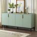 Red Barrel Studio® Mahamood 63 Sideboard Wood in Green | 29.9 H x 63 W x 15.6 D in | Wayfair 5AA708CA78A14188887FCCC00B34F000