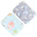 2 Pcs Training Mat Bedding for Guinea Pigs Diaper Liners Pet Urinal Pad Newborn Cotton Baby