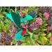 Arlmont & Co. Shanina PVC Animals Garden Stake in Green/Red | 45 H x 6 W x 10 D in | Wayfair 65B74DB70021456AA28C4A704D4AE8E4