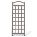 Dura-Trel Inc 75" H x 28" W PVC Grid Trellis, Wood | 75 H x 28 W x 2 D in | Wayfair 11172M