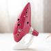 12 Holes Ocarina Ceramic Alto C Legend Of Flute Music Instrument For Beginner