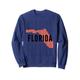 Vintage Florida ist Heimat der US-Bundesstaatskarte FL Sweatshirt