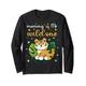 Mommy of Mr. Wild One Outfit Baby Boy Jungle 1. Geburtstag Langarmshirt