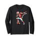 Touchdown Dab The Yard Rock the Dab für den Fußball-Fan Langarmshirt