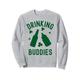 Drinking Buddies St. Patrick's Day Kleeblatt Bier Dad Baby Sweatshirt