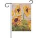 GZHJMY Sunflowers Garden Flag 12 x 18 Inch Vertical Double Sided Welcome Yard Garden Flag Seasonal Holiday Outdoor Decorative Flag for Patio Lawn Home Decor Farmhouse Party Yard Flags