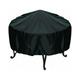 BBQ Grill Cover Waterproof Dustproof Barbecue Oven Protection Cover for Round Gas Charcoal Electric Barbecue Outdoor Garden Patio Barbecue Accessory with Storage Bag