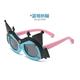 2023 New Sanrio Kuromi Kids Sunglasses Sun Glasses Silicone Safety Uv400 Outdoor Sun Children Protection Eyewear Kawaii Toys