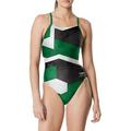 Speedo Women s Glimmer Crossback One-Piece Swimsuit (Speedo Green 22)