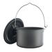 SUKIY 4.3L Outdoor Camping Cooking Hanging Pot 4-6 Persons Picnic Barbecue Hanger Pot