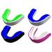 SunyaMood 4Pcs Mouth Guard MMA Martial Arts Mouth Guard Mouthguard(Black White Pink Green)