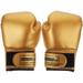 1 Pair Children Boxing Gloves Pearly Lustre Pure Color Boxing Gloves Sponge Forming Liner Boxing Gloves Stylish Boxing Sandbag Gloves for Kids Wearing Golden