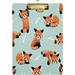 GZHJMY Cute Red Panda Acrylic Board Clipboards with Hook up and Low Profile Clip A4 Letter Size Cute Fashion Clip Boards for Students and Adult Standard Size 12 x 9in Whiteboard Clipboards