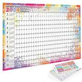 Wall Planner Wall Calendar 2024 Year Planner 2024 Yearly Wall Planner 2024 Planner Wall Chart-A