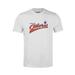Youth Levelwear White Edmonton Oilers Little Richmond Retro Script T-Shirt