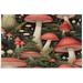 FREEAMG Puzzles for Adults 500 Pieces - Mushroom Forest Jigsaw Puzzle Family Game Intellective Toys Wall Art Work for Educational Gift Home Decor
