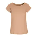 Bitte Kai Rand , Feminine Globe Rib T-Shirt Top ,Brown female, Sizes: 2XL, M, XL, XS, S, L