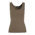 Bitte Kai Rand , Rib Tank Top Chocolate Chip ,Brown female, Sizes: L, 2XL, M, XS, XL, S