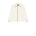 SIEDRES Leo Jacket in Ecru - White. Size M (also in L, S).