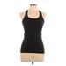 Lululemon Athletica Active Tank Top: Black Solid Activewear - Women's Size 10