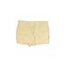 Ann Taylor LOFT Shorts: Yellow Solid Bottoms - Women's Size Medium - Light Wash