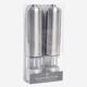 Silver Tone Electronic Salt & Pepper Mills 23x5cm