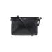 Vince Camuto Leather Crossbody Bag: Pebbled Black Solid Bags