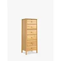 John Lewis Spindle 6 Drawer Tallboy Chest