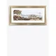 Richard Macneil - Lake Cafe Framed Print & Mount, 57 x 112cm, Multi
