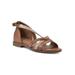 Women's Kika Sandal by White Mountain in Tan Gold Smooth (Size 11 M)