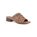 Women's Alluvia Sandal by White Mountain in Tan Smooth (Size 8 M)