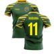 Airo Sportswear 2023-2024 South Africa Springboks Home Concept Rugby Shirt (Habana 11) Green Adult 5XL - 58-60 inch (160-172cm)