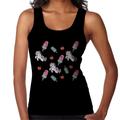 My Little Pony Ice Cream Montage Women's Vest Black X-Large