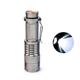 Slowmoose Led Flashlight Torch, 3-modes Portable Zoom For Lamp Sliver