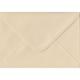 ColorSono Cream Gummed Greeting Card Coloured Cream Envelopes. 100gsm FSC Sustainable Paper. 125mm x 175mm. Banker Style Envelope. 25