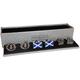 Onyx-Art Set of 3 Scottish Cufflinks by Onyx Art - Gift Boxed - Scotland Scots Thistle