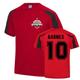 UKSoccerShop John Barnes Liverpool Sports Training Jersey (Red) XL (45-48 inch)