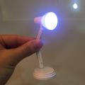 Slowmoose White Led Desk Lamp Model For Dollhouse-pretend Play Toy