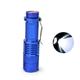 Slowmoose Led Flashlight Torch, 3-modes Portable Zoom For Lamp Blue