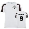 UKSoccerShop Joelinton Newcastle Sports Training Jersey (White White-Black XLB (12-13 Years)