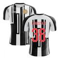 Airo Sportswear 2023-2024 Newcastle Home Concept Football Shirt (LONGSTAFF 36) Black Large 42-44 inch Chest (104-112cm)