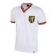 Copa Classics Belgium Away 1970's Short Sleeve Retro Football Shirt White XL Adults