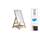 Allboards Rotating Drawing Board For Children, Chalk And Magnetic Surface, Wooden Easel Frame, Height 79 Cm